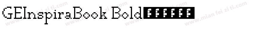 GEInspiraBook Bold字体转换